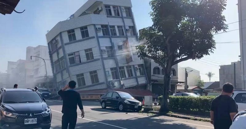 แผ่นดินไหวไต้หวัน แผ่นดินไหวไต้หวัน