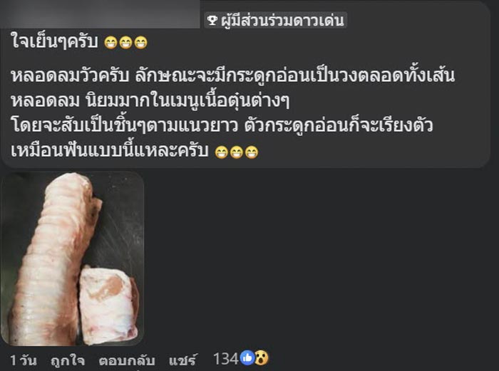 เนื้อส่วนส่วนที่เหมือนฟันปลอม เนื้อส่วนส่วนที่เหมือนฟันปลอม