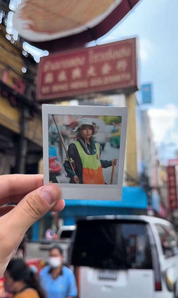 ช่างภาพถ่ายรูปพนักงานกวาดถนน ช่างภาพถ่ายรูปพนักงานกวาดถนน