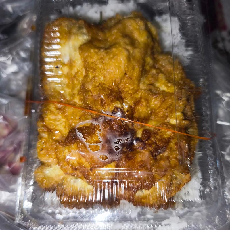 ไข่เจียวกล่องละลาย ไข่เจียวกล่องละลาย