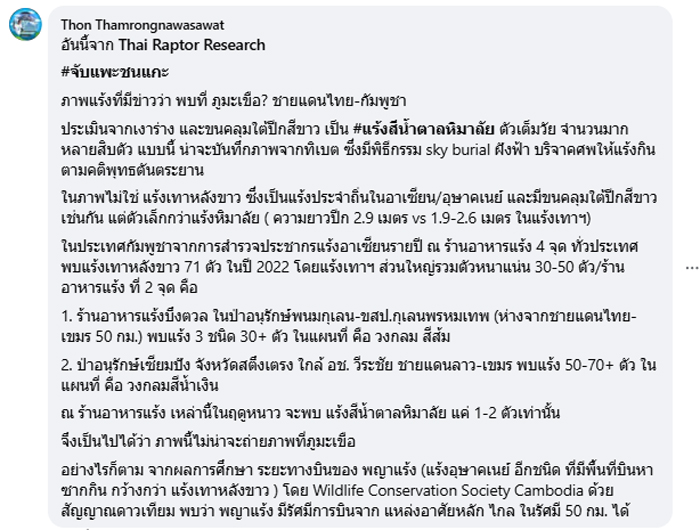 แร้งกินศพทหาร ชายแดนไทย - กัมพูชา แร้งกินศพทหาร ชายแดนไทย - กัมพูชา