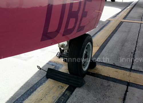 นกแอร์ล้อหน้าหลุด นกแอร์ล้อหน้าหลุด