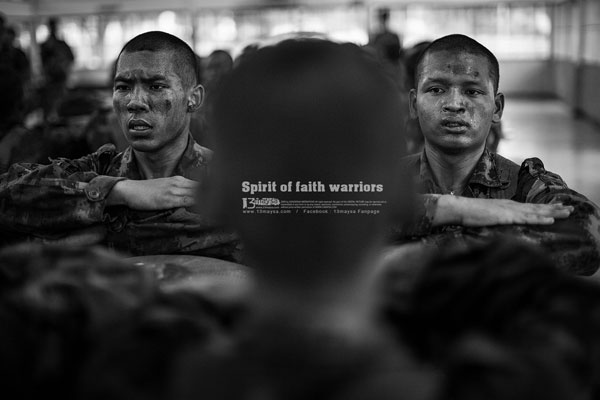 ภาพชุดนี้...แด่ความอดทนและเสียสละเพื่อชาติ