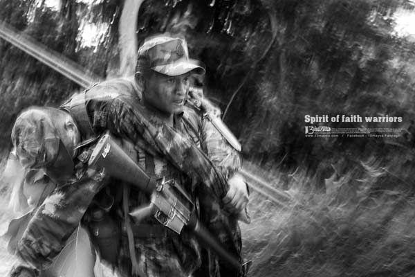 ภาพชุดนี้...แด่ความอดทนและเสียสละเพื่อชาติ