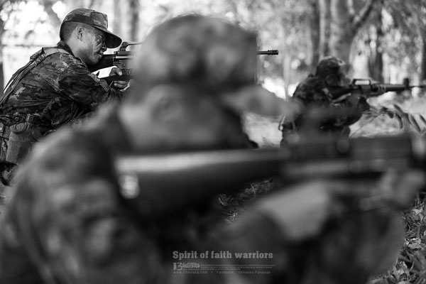 ภาพชุดนี้...แด่ความอดทนและเสียสละเพื่อชาติ