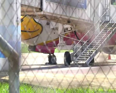 นกแอร์ล้อหน้าหลุด นกแอร์ล้อหน้าหลุด