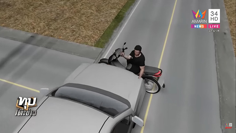 รถกระบะชนคนตาย รถกระบะชนคนตาย