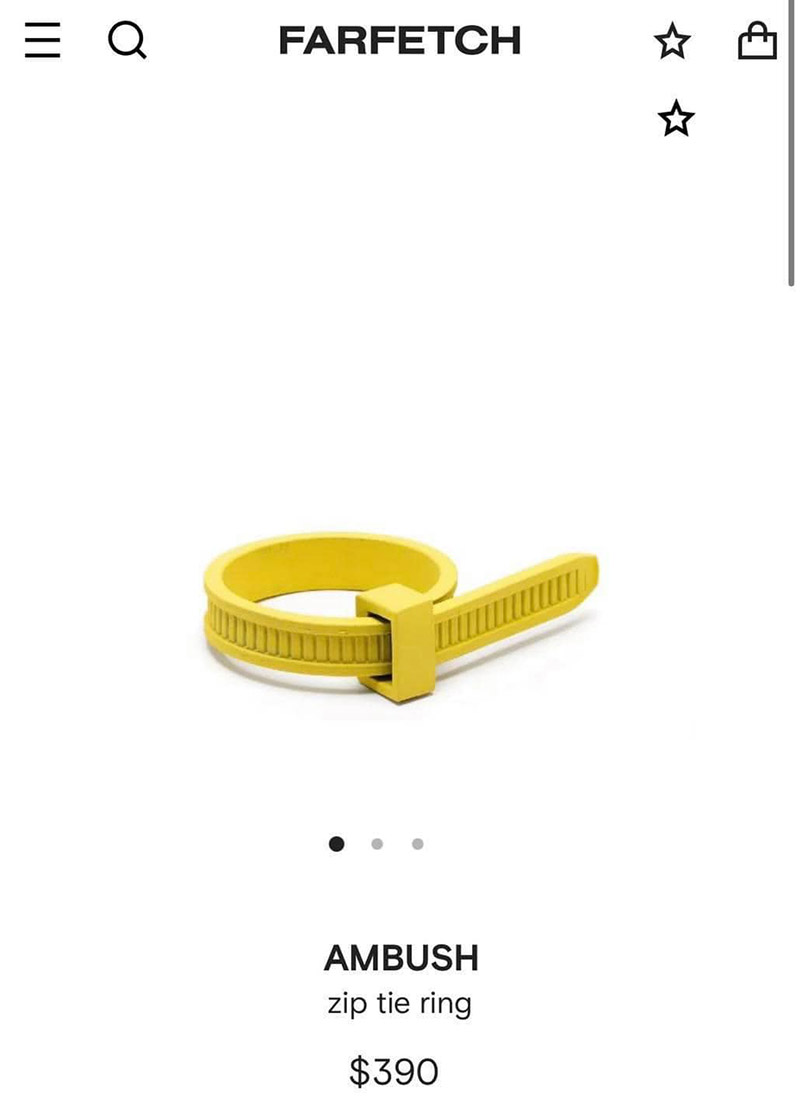 เครื่องประดับ แบรนด์ AMBUSH เครื่องประดับ แบรนด์ AMBUSH