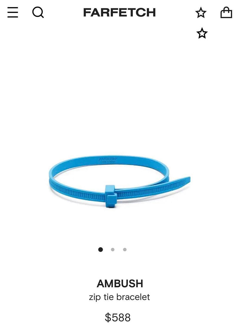 เครื่องประดับ แบรนด์ AMBUSH เครื่องประดับ แบรนด์ AMBUSH