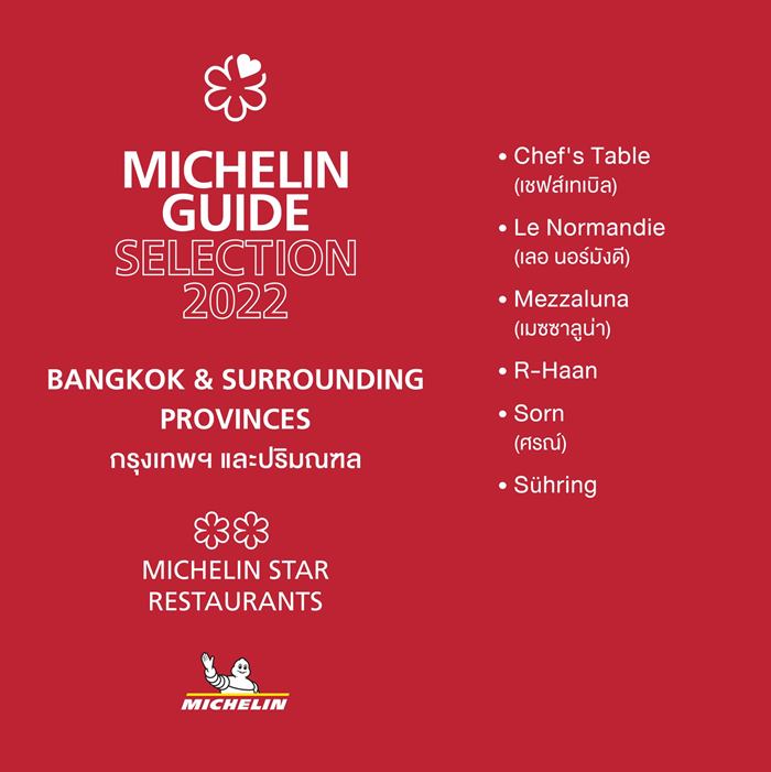 Michelin Star Thailand 2022 Michelin Star Thailand 2022