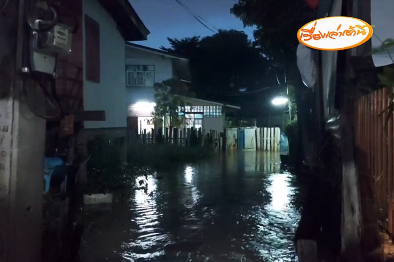 น้ำท่วมนนทบุรี น้ำท่วมนนทบุรี