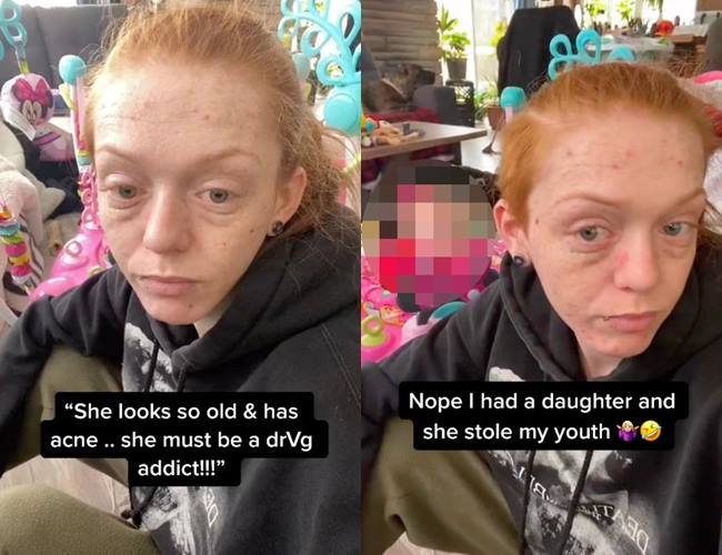 แม่วัยสาวหน้าแก่ โทษลูกขโมยความสาว แม่วัยสาวหน้าแก่ โทษลูกขโมยความสาว