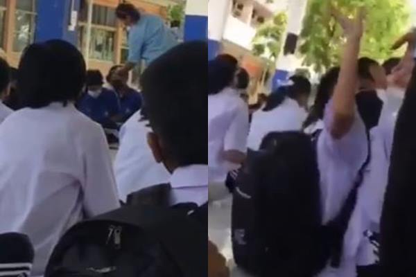 ครูกล้อนผมนักเรียน ครูกล้อนผมนักเรียน