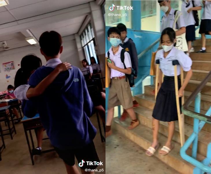 อุ้มเพื่อนเข้าห้องสอบ อุ้มเพื่อนเข้าห้องสอบ