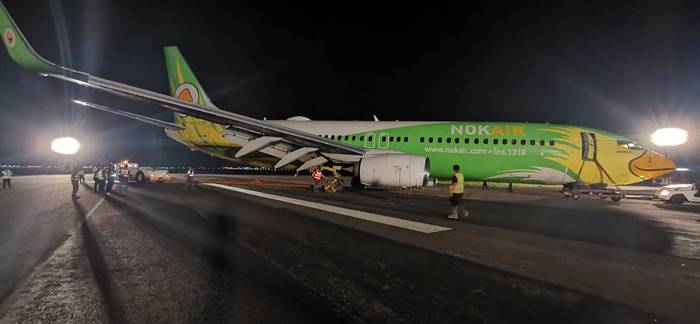 นกแอร์ตกรันเวย์ นกแอร์ตกรันเวย์