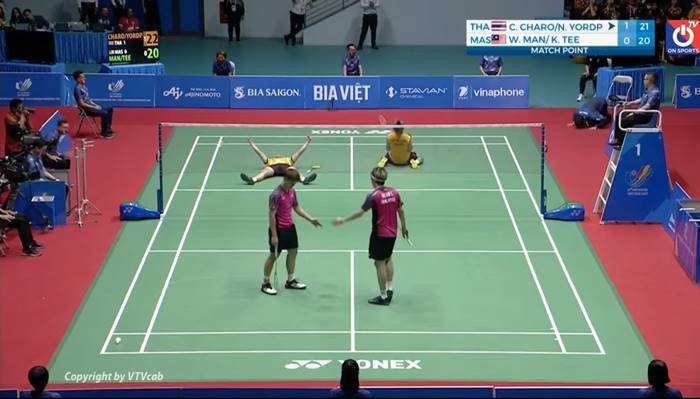 แบดมินตันชายไทย คว้าเหรียญทอง ซีเกมส์ 2021 แบดมินตันชายไทย คว้าเหรียญทอง ซีเกมส์ 2021