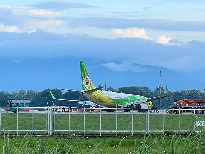 นกแอร์ตกรันเวย์ นกแอร์ตกรันเวย์