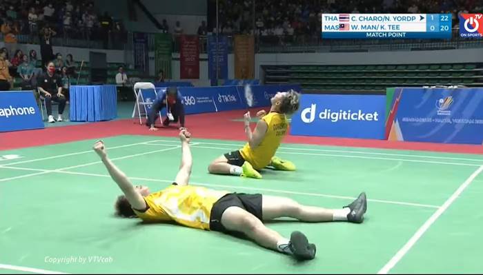 แบดมินตันชายไทย คว้าเหรียญทอง ซีเกมส์ 2021 แบดมินตันชายไทย คว้าเหรียญทอง ซีเกมส์ 2021