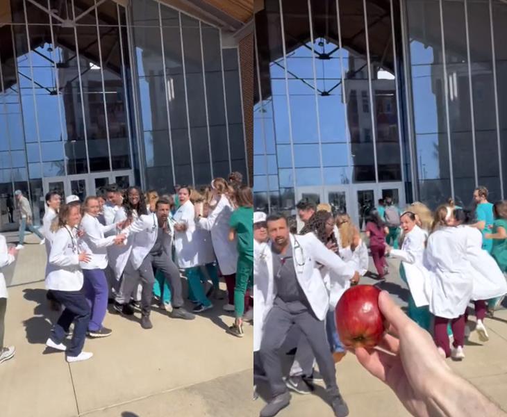 หมอวิ่งหนีแอปเปิล หมอวิ่งหนีแอปเปิล