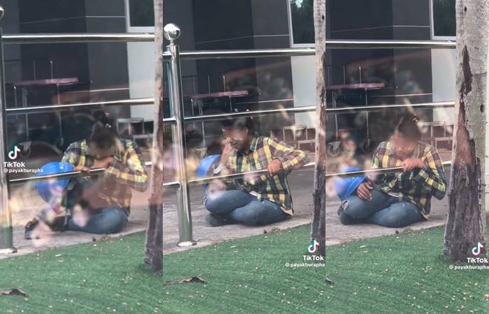 ไวรัลสาวนั่งร้องไห้ เกาะรั้วหน้าห้องฉุกเฉิน ไวรัลสาวนั่งร้องไห้ เกาะรั้วหน้าห้องฉุกเฉิน