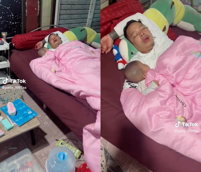 ไวรัลให้พ่อเลี้ยงลูก 4 เดือน ไวรัลให้พ่อเลี้ยงลูก 4 เดือน