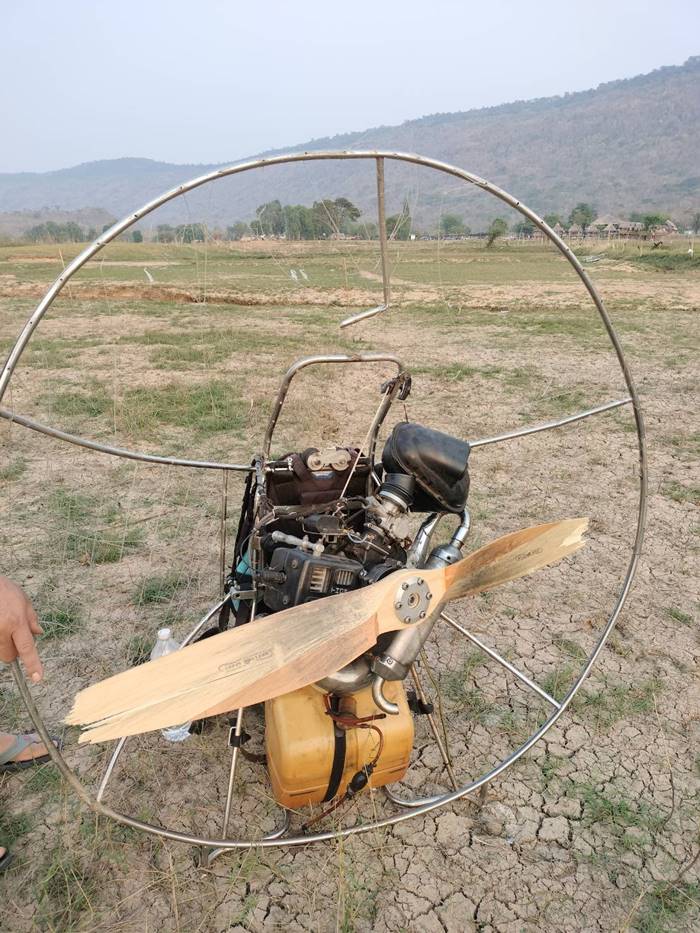 พารามอเตอร์ตก 2 ลำในวันเดียว เสียชีวิต พารามอเตอร์ตก 2 ลำในวันเดียว เสียชีวิต