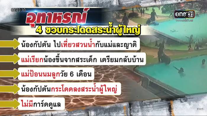 เด็กจมน้ำ เด็กจมน้ำ