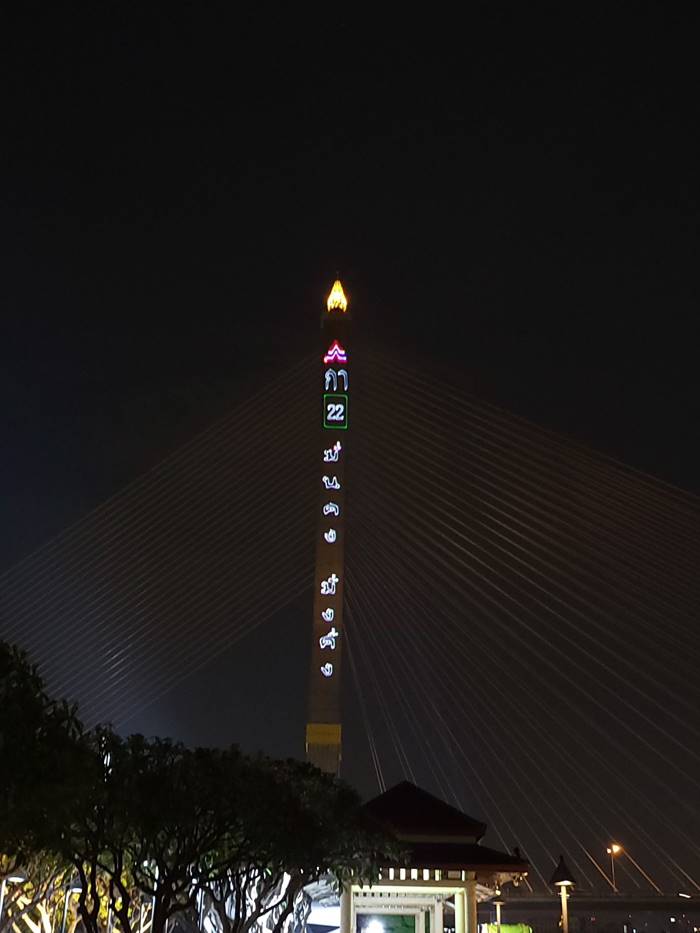 อ้น ทิพานัน โชว์ภาพ รวมไทยสร้างชาติ บนสะพานพระราม 8 อ้น ทิพานัน โชว์ภาพ รวมไทยสร้างชาติ บนสะพานพระราม 8