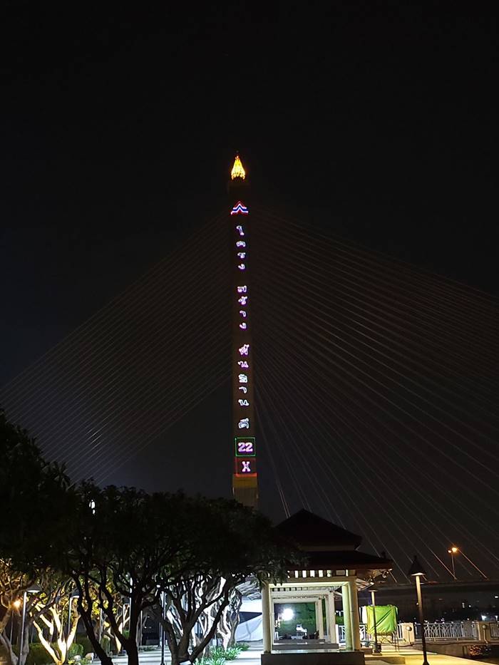 อ้น ทิพานัน โชว์ภาพ รวมไทยสร้างชาติ บนสะพานพระราม 8 อ้น ทิพานัน โชว์ภาพ รวมไทยสร้างชาติ บนสะพานพระราม 8