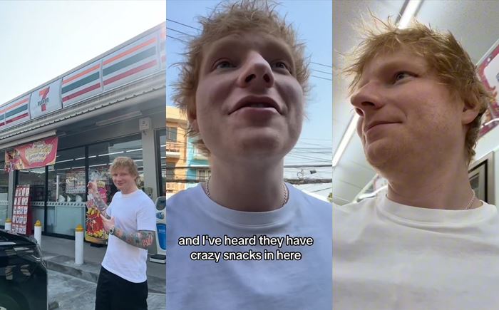 เอ็ด ชีแรน รีวิวกินขนมเมืองไทย เอ็ด ชีแรน รีวิวกินขนมเมืองไทย