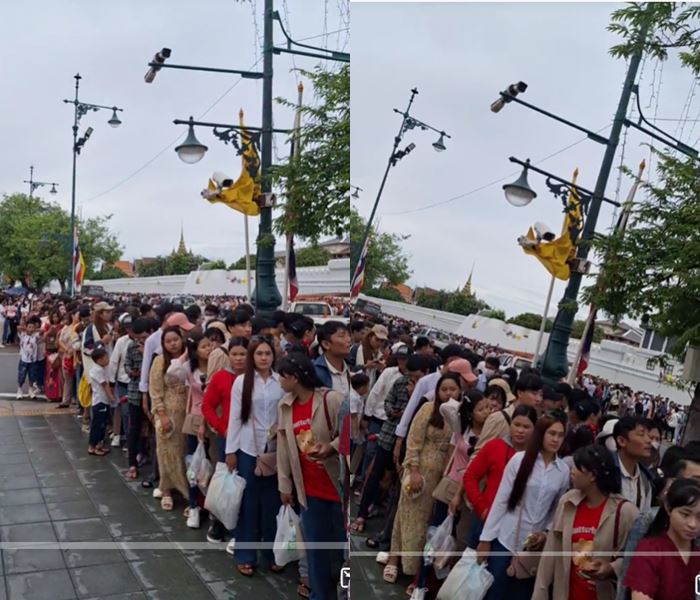 คนพม่าทะลักวัดพระแก้ว คนพม่าทะลักวัดพระแก้ว
