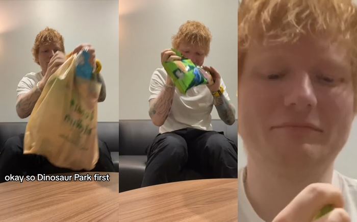 เอ็ด ชีแรน รีวิวกินขนมเมืองไทย เอ็ด ชีแรน รีวิวกินขนมเมืองไทย