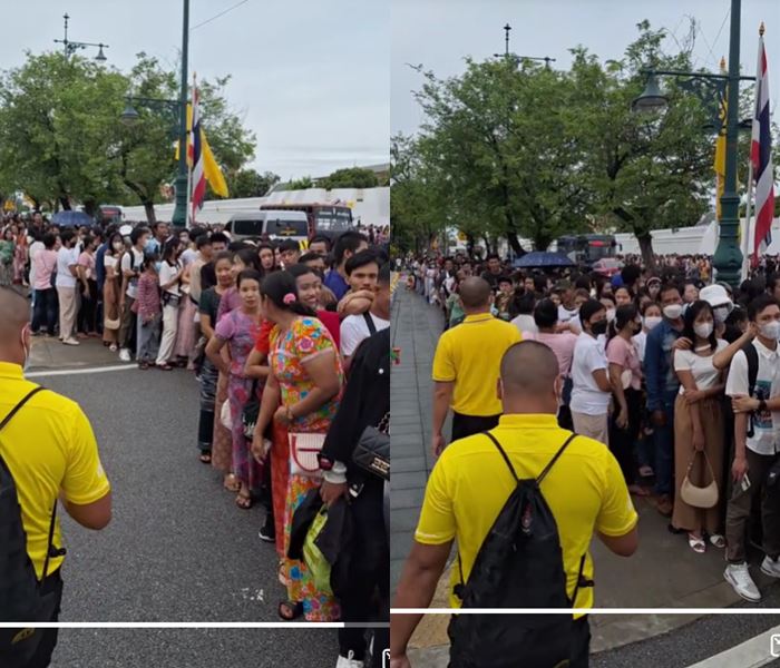 คนพม่าทะลักวัดพระแก้ว คนพม่าทะลักวัดพระแก้ว