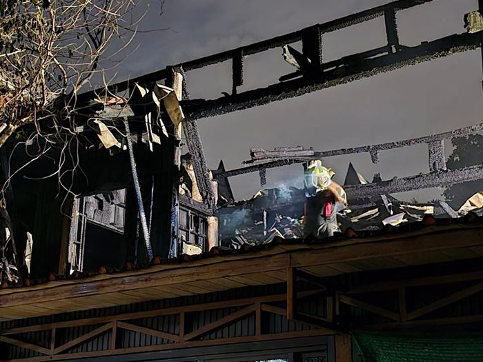 ไฟไหม้บ้านชุณหะวัณ ไฟไหม้บ้านชุณหะวัณ