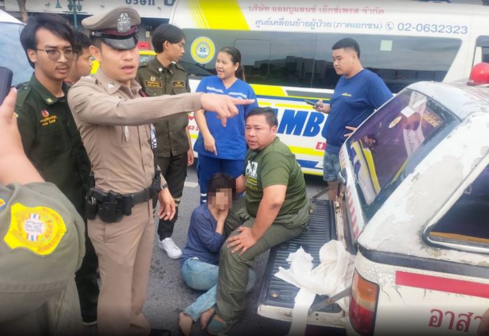 สาวญี่ปุ่นขโมยรถกู้ภัย สาวญี่ปุ่นขโมยรถกู้ภัย