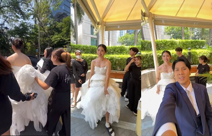 เทนนิส จูเนียร์ พรีเวดดิ้ง วิ่งหนี แผ่นดินไหว เทนนิส จูเนียร์ พรีเวดดิ้ง วิ่งหนี แผ่นดินไหว