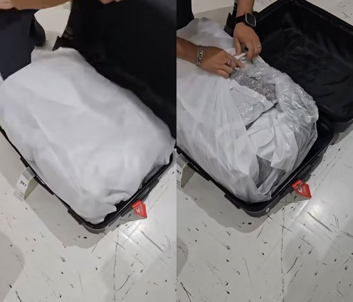 นักท่องเที่ยว หยิบกระเป๋าผิดใบข้างในเจอ กัญชา 24 กก. นักท่องเที่ยว หยิบกระเป๋าผิดใบข้างในเจอ กัญชา 24 กก.