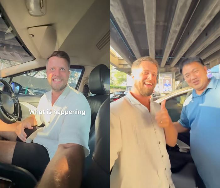 คนขับแท็กซี่ไปเข้าห้องน้ำ ให้ลูกค้าขับแทน คนขับแท็กซี่ไปเข้าห้องน้ำ ให้ลูกค้าขับแทน