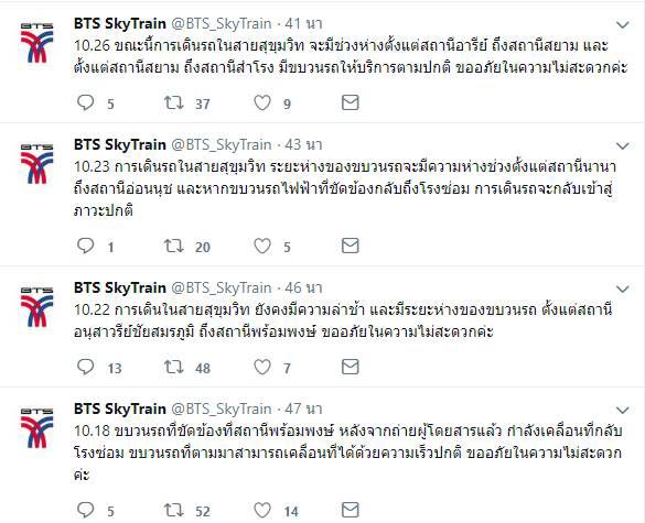 รถไฟฟ้า BTS รถไฟฟ้า BTS