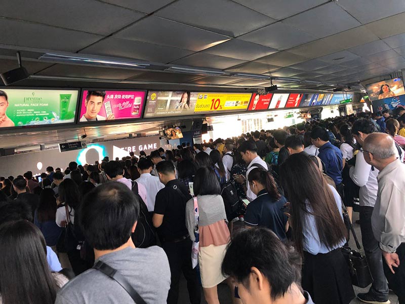 รถไฟฟ้า BTS รถไฟฟ้า BTS