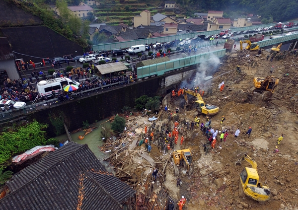 ดินถล่มจีน ดินถล่มจีน