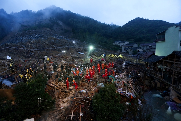 ดินถล่มจีน ดินถล่มจีน