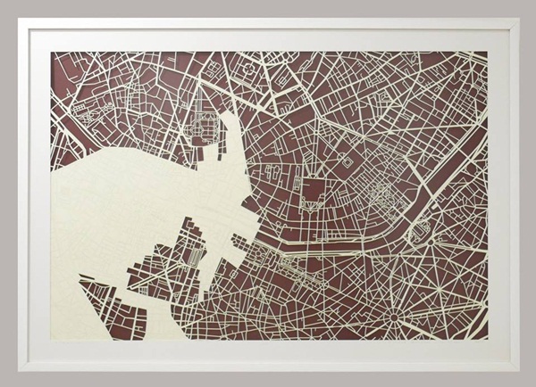Paper cut แผนที่เมืองต่าง ๆ ทั่วโลก ละเอียดยิบถอด Google Maps Paper cut แผนที่เมืองต่าง ๆ ทั่วโลก ละเอียดยิบถอด Google Maps