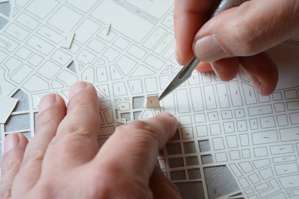 Paper cut แผนที่เมืองต่าง ๆ ทั่วโลก ละเอียดยิบถอด Google Maps Paper cut แผนที่เมืองต่าง ๆ ทั่วโลก ละเอียดยิบถอด Google Maps