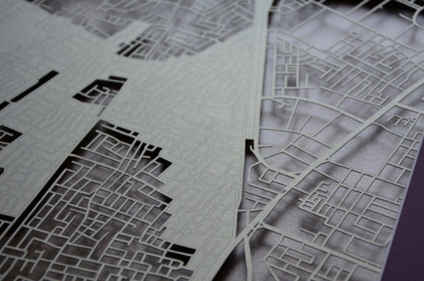 Paper cut แผนที่เมืองต่าง ๆ ทั่วโลก ละเอียดยิบถอด Google Maps Paper cut แผนที่เมืองต่าง ๆ ทั่วโลก ละเอียดยิบถอด Google Maps