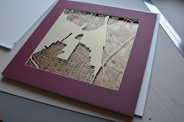 Paper cut แผนที่เมืองต่าง ๆ ทั่วโลก ละเอียดยิบถอด Google Maps Paper cut แผนที่เมืองต่าง ๆ ทั่วโลก ละเอียดยิบถอด Google Maps