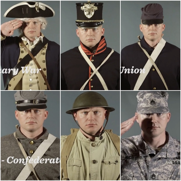 เจ๋ง คลิปพัฒนาการ 240 ปี เครื่องแบบทหารสหรัฐฯ ภายใน 2 นาที เจ๋ง คลิปพัฒนาการ 240 ปี เครื่องแบบทหารสหรัฐฯ ภายใน 2 นาที