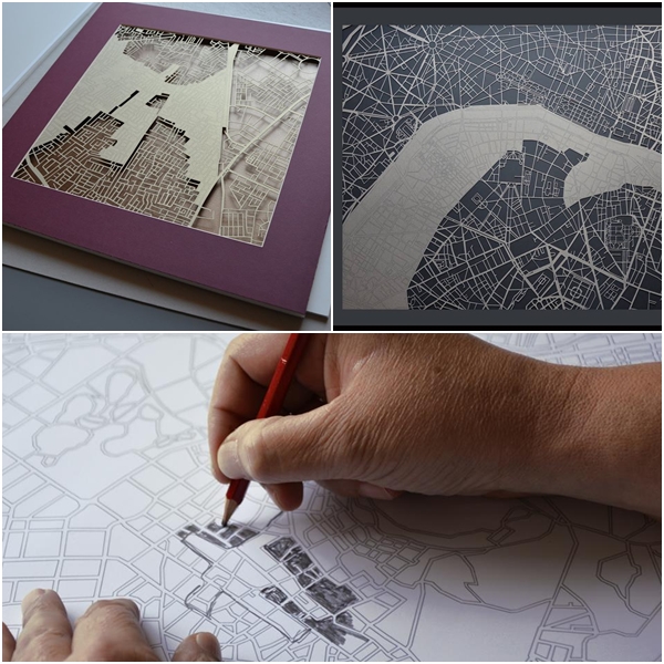 Paper cut แผนที่เมืองต่าง ๆ ทั่วโลก ละเอียดยิบถอด Google Maps Paper cut แผนที่เมืองต่าง ๆ ทั่วโลก ละเอียดยิบถอด Google Maps