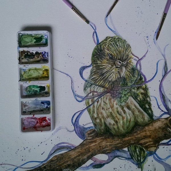 ภาพวาดสีน้ำสวยเป๊ะทุกรายละเอียด จากฝีมือศิลปินวัยเพียง 17 ปี ภาพวาดสีน้ำสวยเป๊ะทุกรายละเอียด จากฝีมือศิลปินวัยเพียง 17 ปี