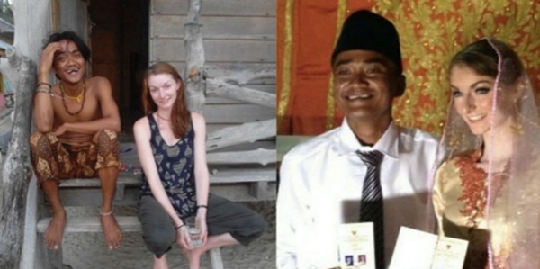 นี่สิรักแท้ หนุ่มอินโดฯ หน้าบ้าน ๆ แต่งงานฝรั่งสาวอย่างสวย นี่สิรักแท้ หนุ่มอินโดฯ หน้าบ้าน ๆ แต่งงานฝรั่งสาวอย่างสวย